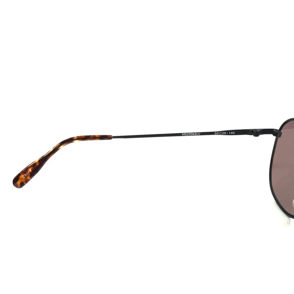Fossil Sunglasses TWO-TEN MS2006SLV Matte Antique Silver Frames w/ Purple Lenses